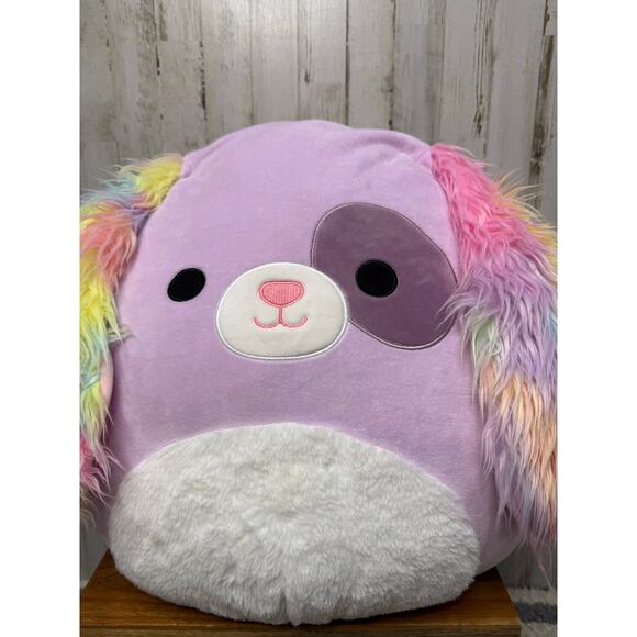 Squishmallows‎ Barb the Purple Dog Large Plush Toy 20” - Picture 1 of 5
